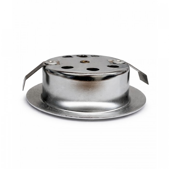 Foco halógeno de 12 V y 20 W cromado para campana extractora Elica FCSP0004