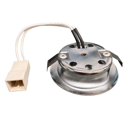 Foco halógeno de 12 V y 20 W cromado para campana extractora Elica FCSP0004 2