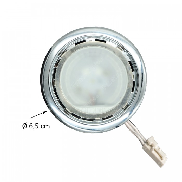 LED-Spot 1,6 W 24 V DC 4000 K für Dunstabzugshaube F39.E201T84YR24C01