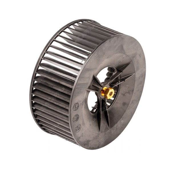 Diâmetro da hélice: 14,5 cm para motor de coifa Elica (sentido anti-horário)