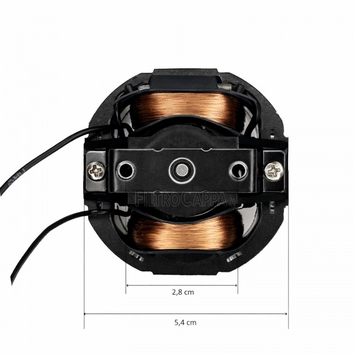 Bearings Motor MT58 for Vortice wall mounted extractors MF 120 1.325.000.427