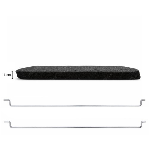 Long Life Charcoal Filter 19 x 22.5 cm Mod.45 for ELICA ELECTROLUX AEG Cooker Hood F00431/S 2
