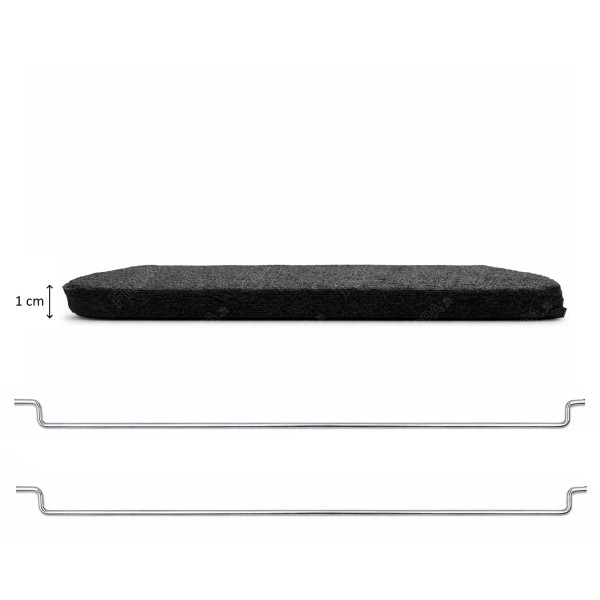 Filtro de carvão ativado de longa duração 19 x 22,5 cm Mod.45 para coifa ELICA ELECTROLUX AEG F00431/S