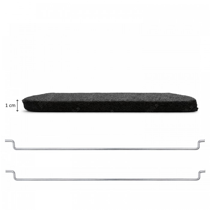 Filtre à charbon longue durée 19 x 22,5 cm Mod.45 pour hotte aspirante ELICA ELECTROLUX AEG F00431/S