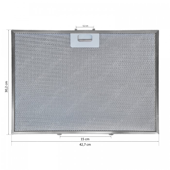 Aluminum Grease and Charcoal Combined Filter 42.7 x 30.2 cm for Cooker Hood 000000080875495