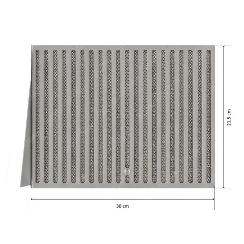 Filtro metallico alluminio inox 133.0640.832