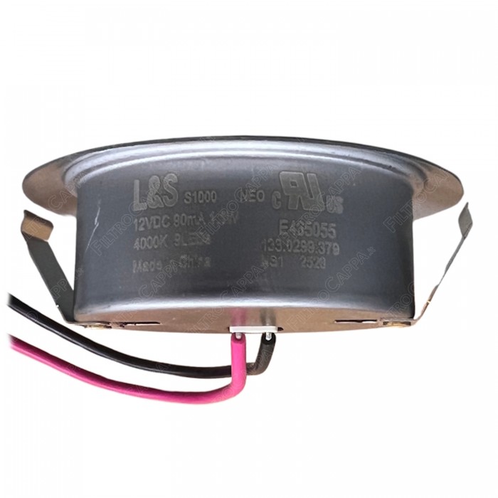 Spotlight Led 12 V 1 Watt S1000 4000k for Cooker Hood Faber Franke Smeg 824610875