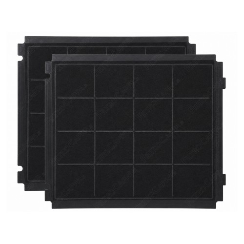 Filtro de carbón de larga duración (2 unidades) 30,7 x 26,7 cm para campana extractora AIRFORCE AFFCAF153LL