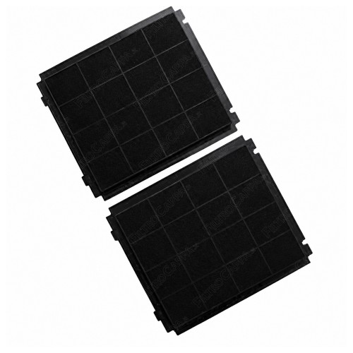 Filtro de carvão ativado de longa duração (2 unidades) 30,7 x 26,7 cm para coifa AIRFORCE AFFCAF153LL 2