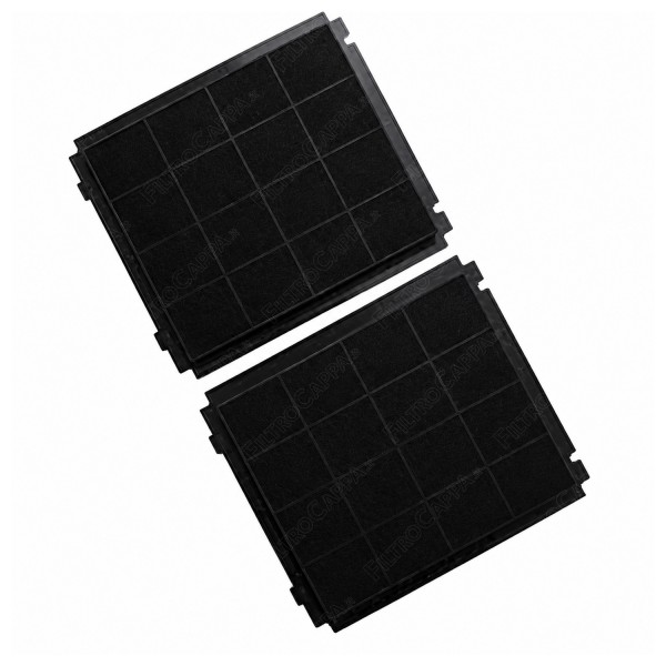 Langlebiger Aktivkohlefilter (2 Stück) 30,7 x 26,7 cm für AIRFORCE Dunstabzugshaube AFFCAF153LL
