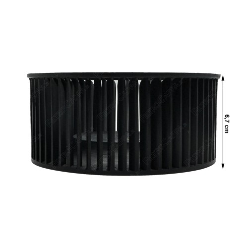 Rotor do ventilador do motor esquerdo com diâmetro de 14,8 cm para coifa FABER 2108 133.0017.621 2