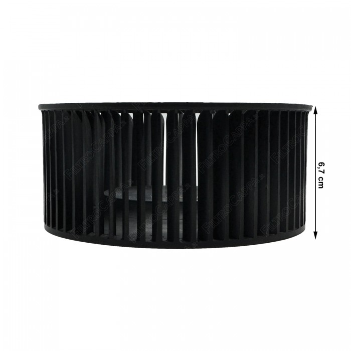 Impulsor del ventilador del motor izquierdo, diámetro 14,8 cm, para campana extractora FABER 2108 133.0017.621