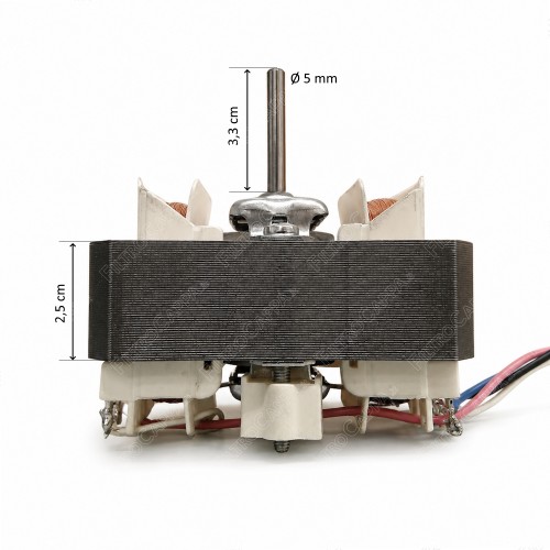 Motore K25 P25 K DX 3V com per Cappa Faber Franke 133.0482.498