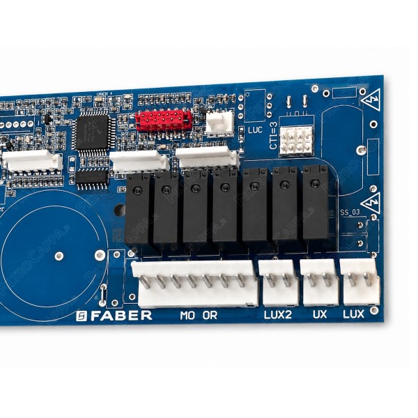 Placa de alimentación electrónica para campana extractora FABER T-SHELF 133.0616.228