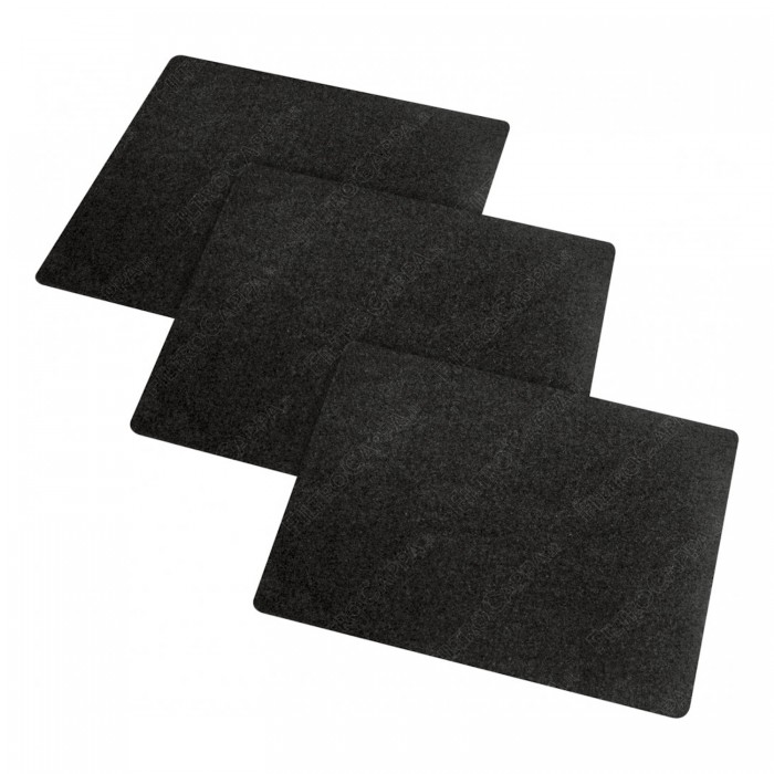 Filtro de carvão ativado de longa duração (kit com 3 peças) para coifa Faber Heaven 112.0471.608