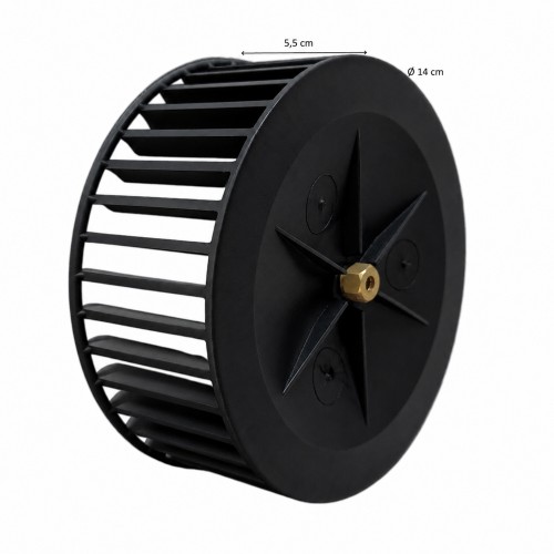 Turbine de ventilateur de moteur de 14 cm de diamètre pour hotte aspirante ELICA SPP0199125 2