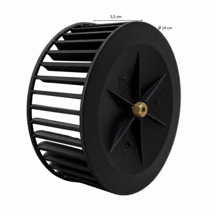 Rotor do ventilador do motor com diâmetro de 14 cm para coifa ELICA SPP0199125