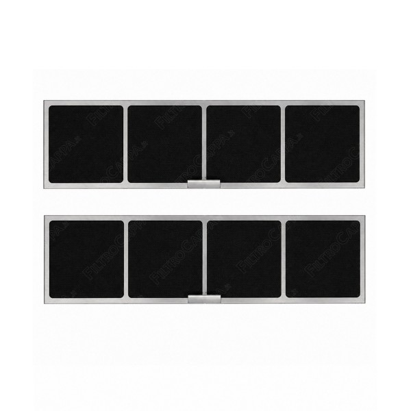 Long Life Charcoal Filter 34.5 x 9 cm for Venting Hob 133.0713.710
