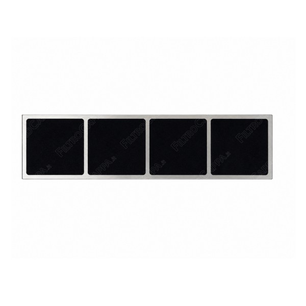 Long Life Charcoal Filter 34.5 x 9 cm for Venting Hob 133.0713.710