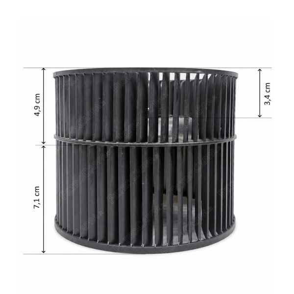 Rotor para motor de coifa FALMEC FCSP0008