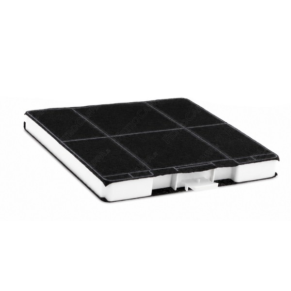 Filtre à charbon actif haute efficacité 23,2 x 21,5 cm pour hotte aspirante BOSCH SIEMENS 00705431 FKS167BSH