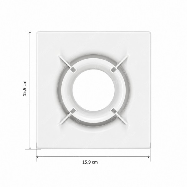 Tampa do motor para exaustor de parede VORTICE MFO 100/4" 1.127.001.127
