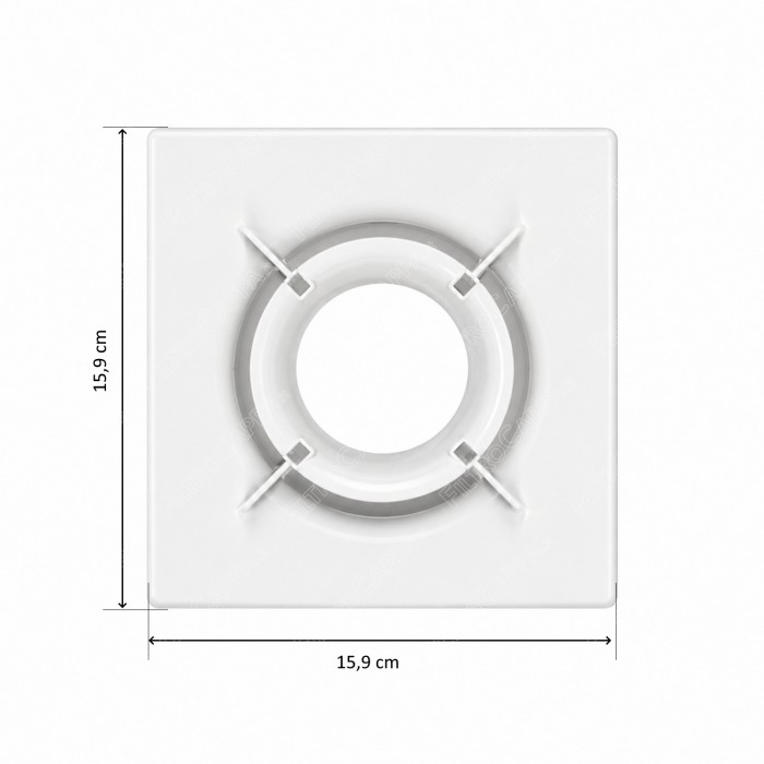 Tampa do motor para exaustor de parede VORTICE MFO 100/4" 1.127.001.127