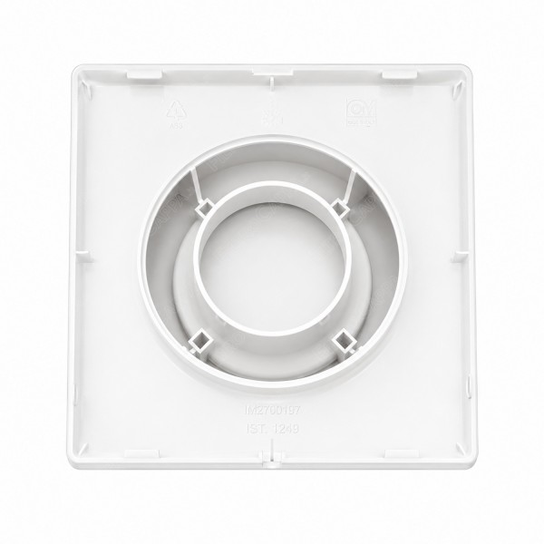 Cubierta del motor para extractor de pared VORTICE MFO 100/4" 1.127.001.127