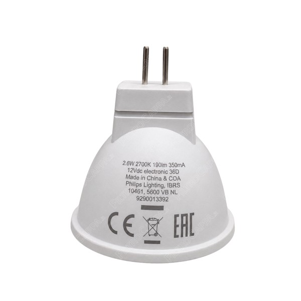 LED Spot GU4 12V 2,6W 2700K MR11 für FABER ELICA Dunstabzugshauben LMP0137464