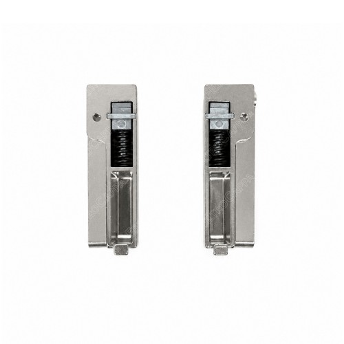 Kit cerniere supporto visiera in vetro Inox per Cappa Faber Franke 133.0395.206 2