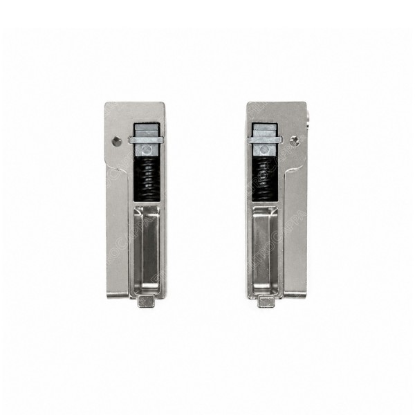 Kit charnière support visière verre inox pour hotte Faber Franke 133.0395.206