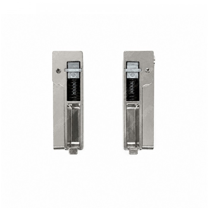 Stainless steel glass visor support hinge kit for Faber Franke hood 133.0395.206