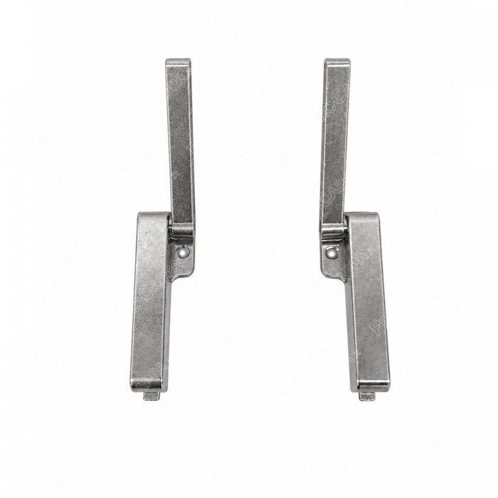 Kit de bisagras de soporte de visera de vidrio de acero inoxidable para campana Faber Franke 133.0395.206