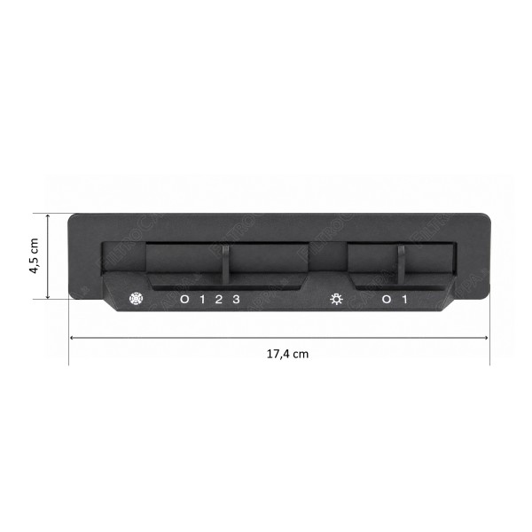 Cuadro de mandos para campana extractora ELICA MISSY CU1P1A