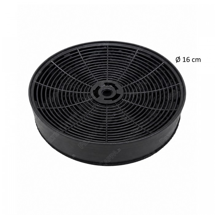 Charcoal Filter (2 Pieces) 16 cm for GLEM GAS AIRLUX AMICA Cooker Hood CR750