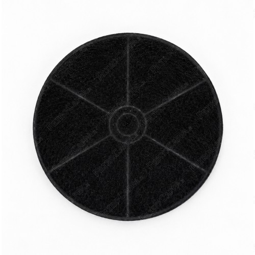 Filtro de carbón activado, 17 cm de diámetro, para campana extractora GLEMGAS FKS515
