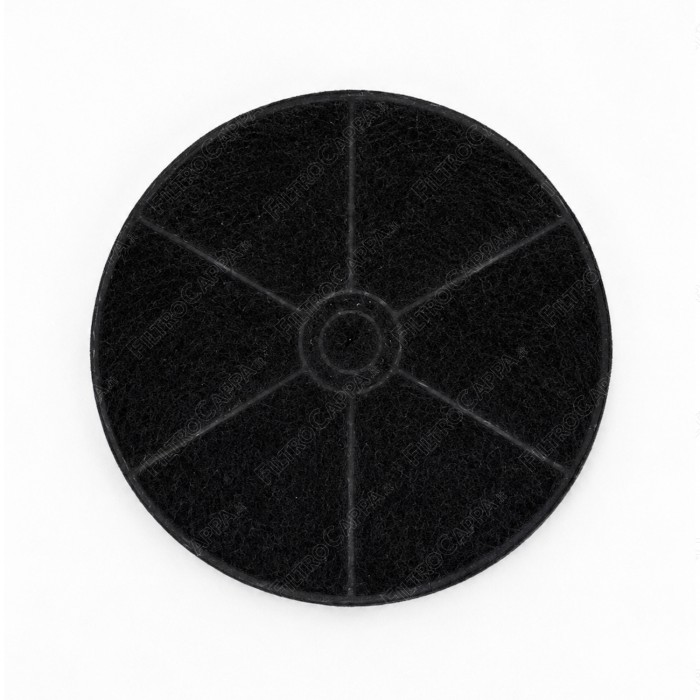 Filtro de carbón activado, 17 cm de diámetro, para campana extractora GLEMGAS FKS515