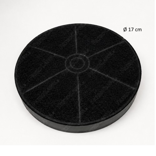 Filtre à charbon actif, 17 cm de diamètre, pour hotte GLEMGAS FKS515 2