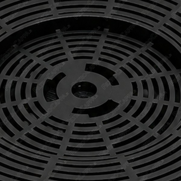 Aktivkohlefilter 17 cm Durchmesser für GLEMGAS FKS515 Dunstabzugshaube