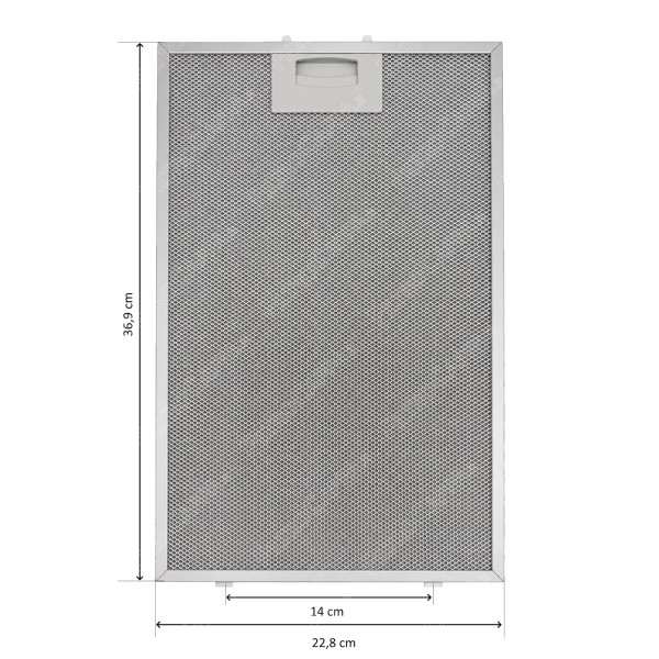 Filtro metallico alluminio antrigrasso YT142.3159.03