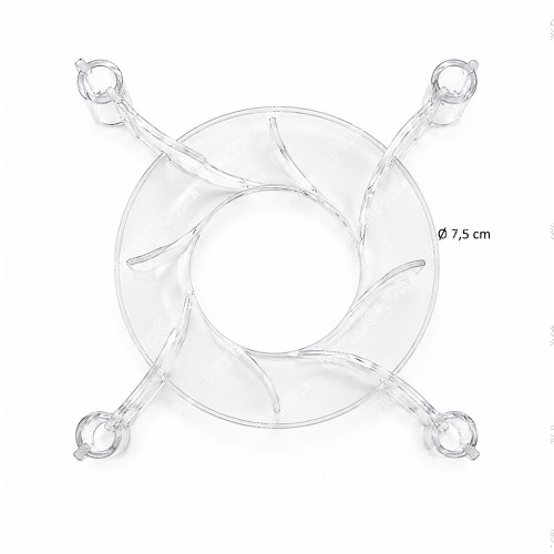 Plastic nozzle cover support Vortice PUNTO EVO 100/4" 1.067.124.002