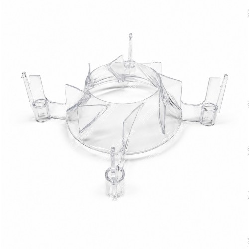 Support de couvercle de buse en plastique Vortice PUNTO EVO 100/4" 1.067.124.002 2