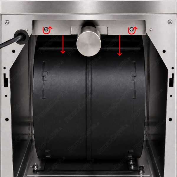 Manopola comandi Push Pull velocita' e luce cappa faber in-nova inside 133.0395.207