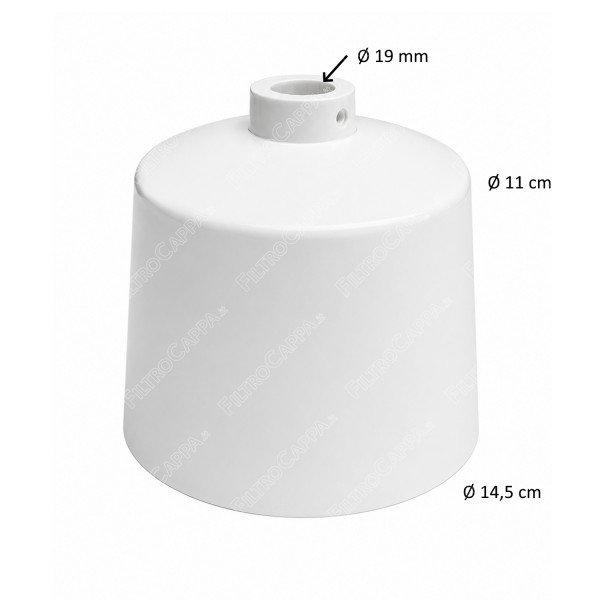 Upper ceiling cap for Vortice Nordik Evolution fan 2.103.001.016