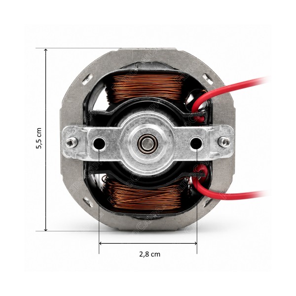 Moteur pour aspirateur VORTICE M100 12 volts 1.325.000.425