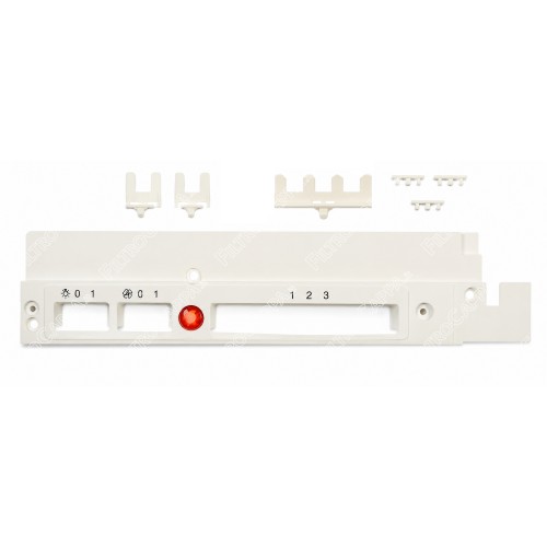 Glissière de clavier de tableau de bord en plastique pour capot Faber ECOLINE 133.0085.484 2