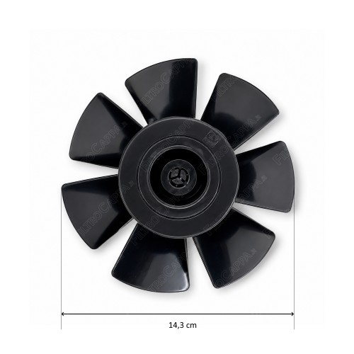 Laufradlüfter für Vortice 15/6 1.211.001.001 Abluftlüfter
