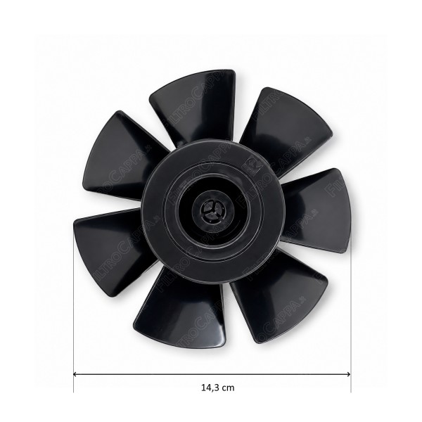 Ventilador impulsor para extractor Vortice 15/6 1.211.001.001
