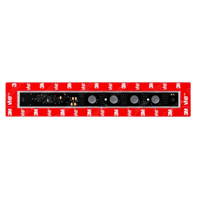 Teclado táctil de 4 botones para campana extractora Faber Whirlpool 133.0501.269