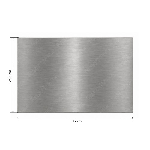Panneau inférieur en acier inoxydable avec absorbeur de son pour hotte Faber Matrix 133.0058.739